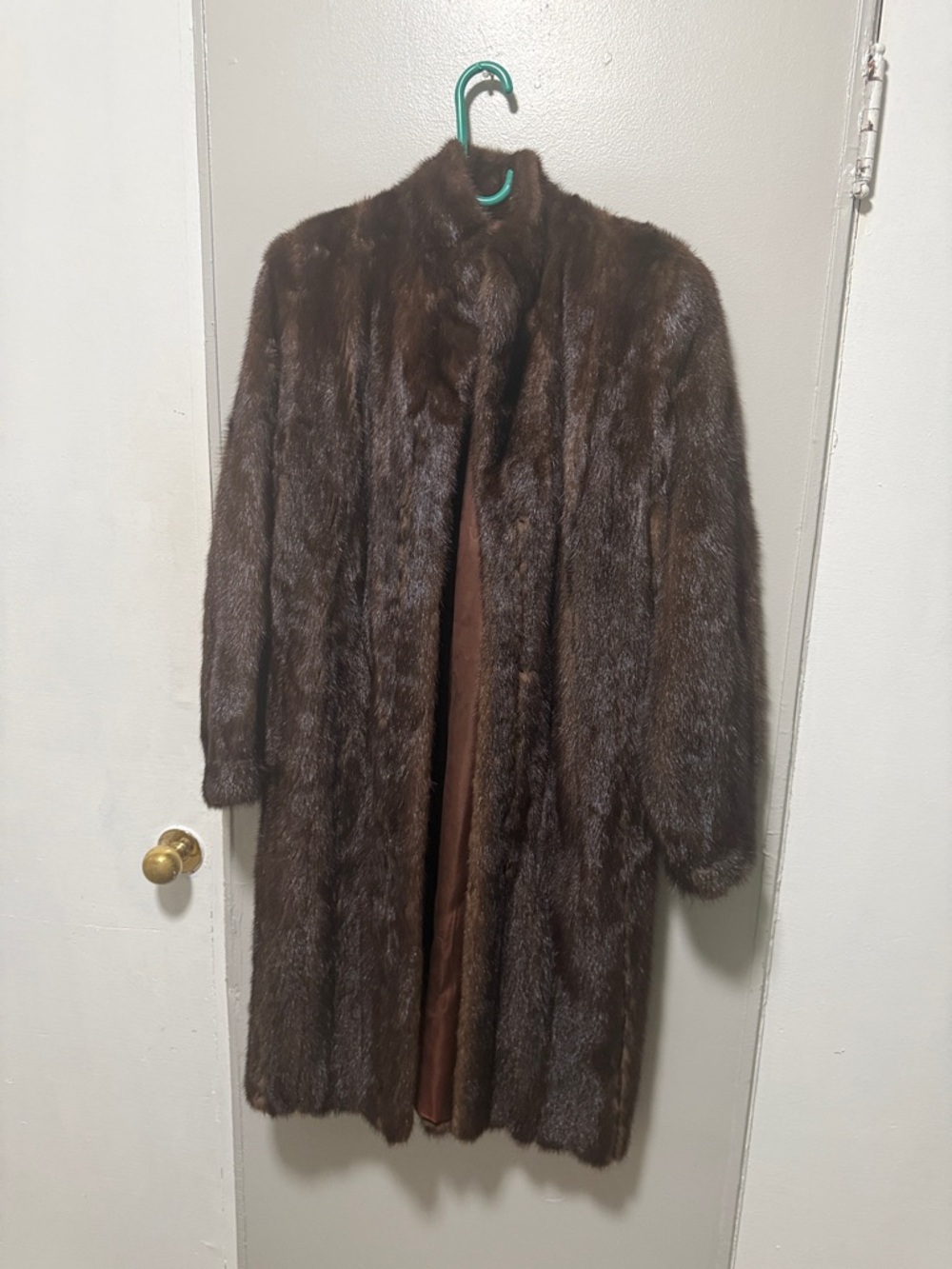 Vintage mink Women's Brown Fur Coat